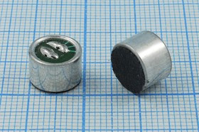 Микрофон электретный всенаправленный без выводов размерами 9.7x6.7мм; № 4277 микэ 9,7x 6,7\O\2C\-42\