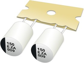 EEH-AZK1V181B, Aluminum Organic Polymer Capacitors 35VDC 180uF 20% LG/Hi Rip AEC-Q200 EEH-AZK1V181B, Aluminum Organic Polymer Capacitors 35VDC 180uF 20% LG/Hi Rip AEC-Q200