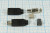 Штекер mini USB, Тип A, 4 контакта, на кабель, с пластиковым кожухом; №495 Z штек miniUSB \A\4C\каб\\miniUSB A4SP
