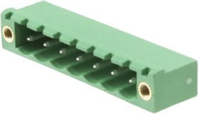 1924130, Pluggable Terminal Blocks 7 Pos 5.08mm pitch Through Hole Header