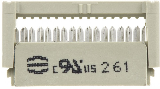 09185166803, Вилка, IDC, "мама", PIN: 16, на шлейф, 1,27мм, Ш.контактов: 2,54мм