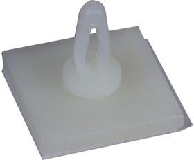 TRCBS-3-01, Стойка на печатную плату, поддержка с защелкой и клейким основанием, нейлон 6.6, 4.8мм x 7.1мм