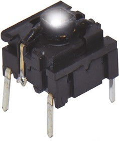 5GTH93561, IP67 Cap Tactile Switch, SPST 50 mA @ 24 V dc