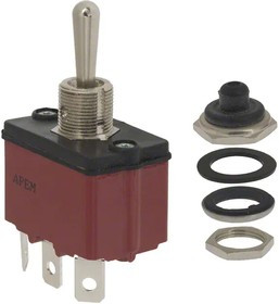 3637NF/2, Toggle Switches DPDT 12A 28V 17.5mm Mom-Off-Mom 3637NF/2, Toggle Switches DPDT 12A 28V 17.5mm Mom-Off-Mom