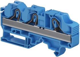 1SNK712020R0000, Клеммная колодка на DIN рейку, 2 вывод(-ов), 20 AWG, 4 AWG, 16 мм², Вставной, 76 А 1SNK712020R0000, Клеммная колодка на DIN рейку, 2 вывод(-ов), 20 AWG, 4 AWG, 16 мм², Вставной, 76 А