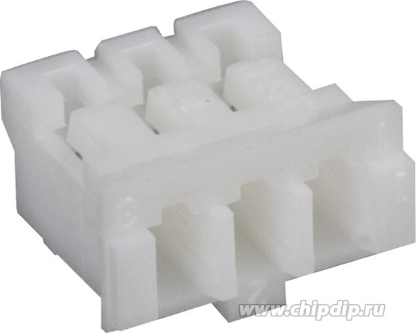 PHR-3, (MU-03F, PHR-03, HB-03, 200G1-H03 КОРПУС), Корпус разъема, Серия PH, Гнездо, 3 вывод(-ов), 2 мм, Обжимными контактами серий BPH и SPH