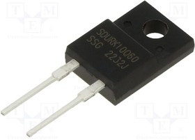 SDURK10Q60-SMC, Диод: выпрямительный; THT; 600В; 10А; туба; TO220FP-2; Ufmax: 2,3В