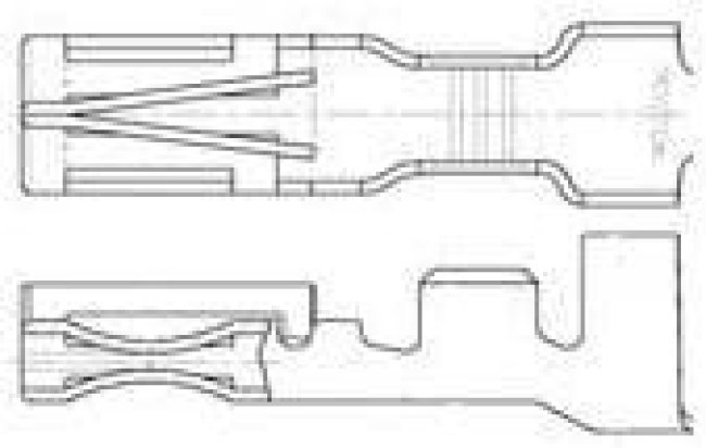 1217039-1, Automotive Connectors TERM, TIMER CONN 18-14 TPBR