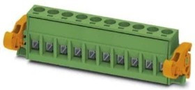 MSTB 2,5/ 2-ST-5,08-LR, Съемная клеммная колодка, 5.08 мм, 2 вывод(-ов), 24AWG до 12AWG, 2.5 мм², Винт, 12 А