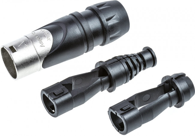 RJX8M, Вилка, корпус RJ45, XLRnet, 5-8мм, на провод, прямой