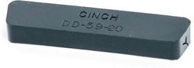 DD5920, D-Sub Tools &amp; Hardware DSUB SOCKET DUST CAP SHELL SIZE E