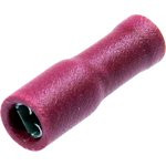 РППИ-М 1.5-(2.8), Разъем плоский полностью изолированный (мама) красный 0.5-1.5 мм²