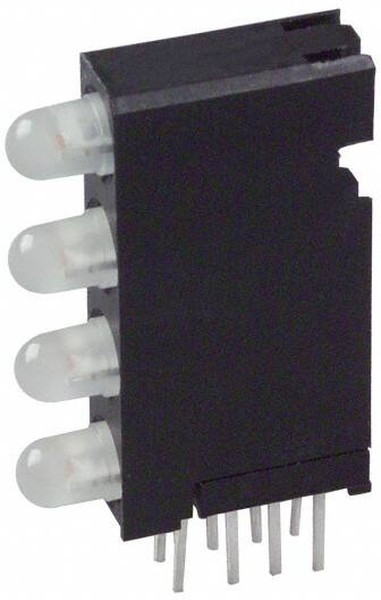 568-0701-111F, LED Circuit Board Indicators RED/GREEN DIFFUSED