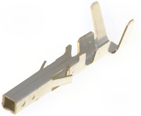 N42W-T1, Контакт, "мама", 0,32-0,82мм2, 22-18AWG, луженые, обжим, на провод N42W-T1, Контакт, "мама", 0,32-0,82мм2, 22-18AWG, луженые, обжим, на провод