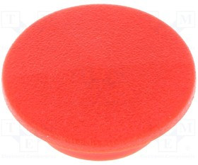 K21-RED, Заглушка, пластмасса, распорным стержнем, красный, K21