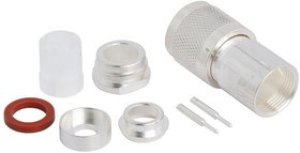 000-32225, RF Connectors / Coaxial Connectors TWINAX PLUG RG-22 UG-421B/U