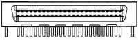 1734037-5, Board to Board & Mezzanine Connectors R.A. RECPT 50P Series I hi-temp 1734037-5, Board to Board & Mezzanine Connectors R.A. RECPT 50P Series I hi-temp