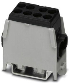3071356, DIN Rail Terminal Blocks UDB 2X25/16 BK