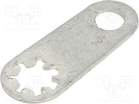 KEYS907, Наконечник: кольцевой под пайку, 0,33мм, M2, d: 2,36мм, пайка