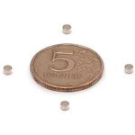 Неодимовый магнит - диск 3×2 мм (240 шт)