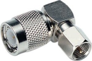 TM-L-FMEM-NT3G-50, RF Adapter, Right Angled, FME Plug - TNC Plug, 50Ohm TM-L-FMEM-NT3G-50, RF Adapter, Right Angled, FME Plug - TNC Plug, 50Ohm