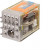 Реле RKE4CO024LT, 4CO, 5A(250VAC/30VDC), 24VDC, LED, мех. инд., тест-кнопка RKE4CO024LT