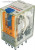 Реле RKE4CO024LT, 4CO, 5A(250VAC/30VDC), 24VDC, LED, мех. инд., тест-кнопка RKE4CO024LT