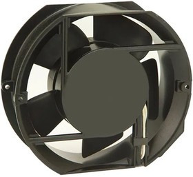 OA172EC-22-1TBIP68A, EC Fans EC Axial Fan, 172x152x51.6mm, 230VAC, 220CFM, 15W, Ball, Leads, IP68/ATEX