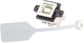 MUSBD11131, Right Angle, Through Hole, Socket Type B USB Connector MUSBD11131, Right Angle, Through Hole, Socket Type B USB Connector