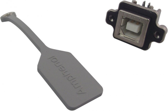 MUSBD11131, Right Angle, Through Hole, Socket Type B USB Connector MUSBD11131, Right Angle, Through Hole, Socket Type B USB Connector