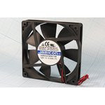 Вентилятор постоянного тока 12 Вольт, 120x120x25мм, подшипник скольжения, 2400об/мин, ВН169S вент 12