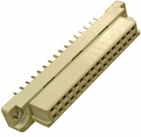 DIN41612 2*16 32 розетка, Разъём DIN , 32 контакта