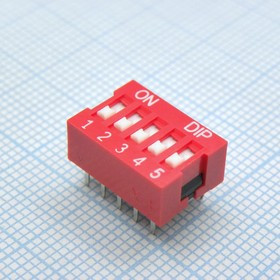 NDSR-05-V, (SWD-05N), Движковый переключатель