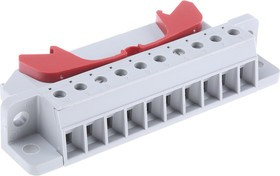 1600014, HCC Series HCC 4-M Non-Fused Terminal Block, 10-Way, 25A, 24 12 AWG Wire, Screw Down 1600014, HCC Series HCC 4-M Non-Fused Terminal Block, 10-Way, 25A, 24 12 AWG Wire, Screw Down