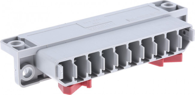 1600014, HCC Series HCC 4-M Non-Fused Terminal Block, 10-Way, 25A, 24 12 AWG Wire, Screw Down 1600014, HCC Series HCC 4-M Non-Fused Terminal Block, 10-Way, 25A, 24 12 AWG Wire, Screw Down