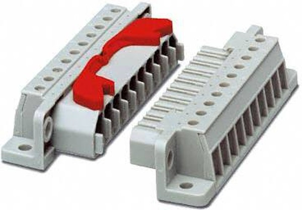 1600014, HCC Series HCC 4-M Non-Fused Terminal Block, 10-Way, 25A, 24 12 AWG Wire, Screw Down 1600014, HCC Series HCC 4-M Non-Fused Terminal Block, 10-Way, 25A, 24 12 AWG Wire, Screw Down