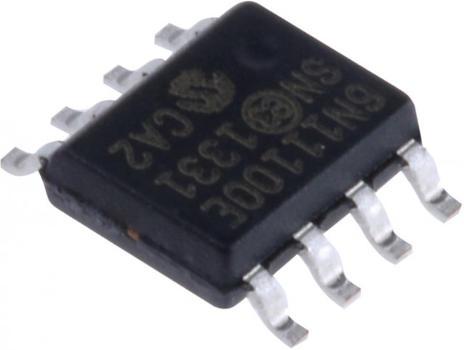 MCP6N11-100E/SN, Instrumentation Amplifiers Sin, 500kHz, 800uA Gmin 100 v/v, I/O