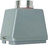 09300480442, Heavy Duty Power Connectors METAL HOOD HAN 48B 1 LVR LCKING