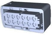 4-1670901-1, Automotive Connectors 12POS, AMP MCP2.8, REC HSG, ASSY
