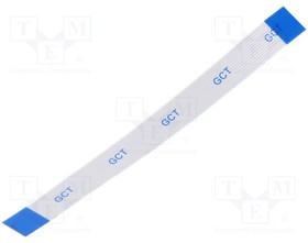 05-12-A-0076-A, FFC cable; Cores: 12; Cable ph: 0.5mm; contacts on the same side