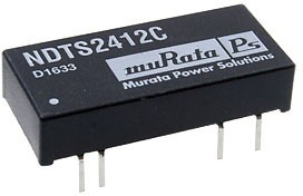NDTS2412C, DC/DC преобразователь на плату 3Вт 24В-12В DIP24 (TEN3-2412) NDTS2412C, DC/DC преобразователь на плату 3Вт 24В-12В DIP24 (TEN3-2412)