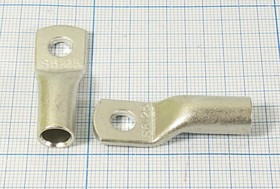 Клемма"O", d 6,0мм, 25,0мм2, медь луженая, обжимная