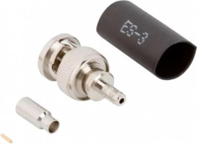 031-6925, RF COAX CONN, BNC PLUG, 50 OHM, CABLE