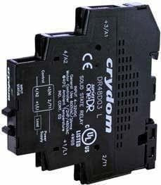 DR24A03, Solid State Relays - Industrial Mount 3A 240AC Out, 200 to 265VAC In, 11mm UL