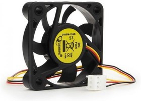 Вентилятор Gembird D50SM-12AS(M-GP1) DC 12v 0.21A 3pin 50x10