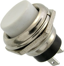 PBS-26B off-(on) белый, Кнопочный переключатель PBS-26B, OFF-ON, белый