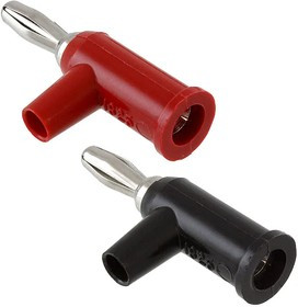 1825-02, Test Plugs &amp; Test Jacks D-I-Y BAN PLUG SET 1 BLK 1 RED