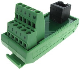 5525946, Terminal Block Interface Modules UMK-RJ 45/10 5525946, Terminal Block Interface Modules UMK-RJ 45/10