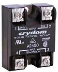 A2425E, Solid State Relay 3mA 36V AC/DC-IN 25A 280V AC-OUT 4-Pin