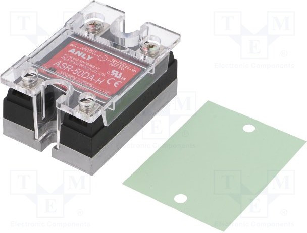 ASR-50DA-H, Реле: полупроводниковое, Uупр: 4-32ВDC, 50А, 48-480ВAC, Серия: ASR ASR-50DA-H, Реле: полупроводниковое, Uупр: 4-32ВDC, 50А, 48-480ВAC, Серия: ASR